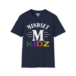 Mindset Kidz Unisex T-Shirt (White M) - Image 7