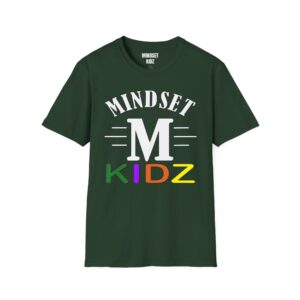 Mindset Kidz Unisex T-Shirt (White M) - Image 5