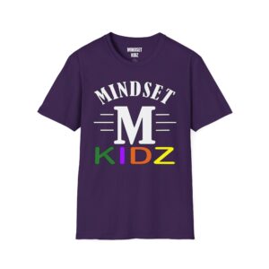 Mindset Kidz Unisex T-Shirt (White M) - Image 8